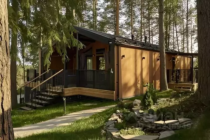 Дом в Ленинградская область, Выборгский район, Полянское с/пос, пос. ... - Фото 1