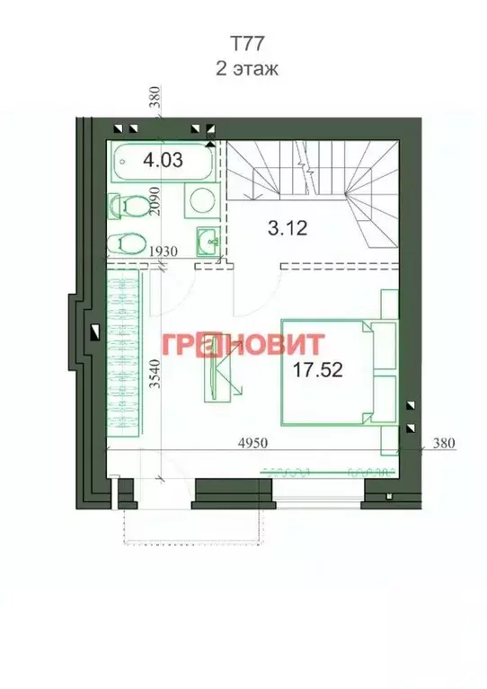 Таунхаус в Новосибирская область, с. Новолуговое, Березки-2 мкр, 5-й ... - Фото 1