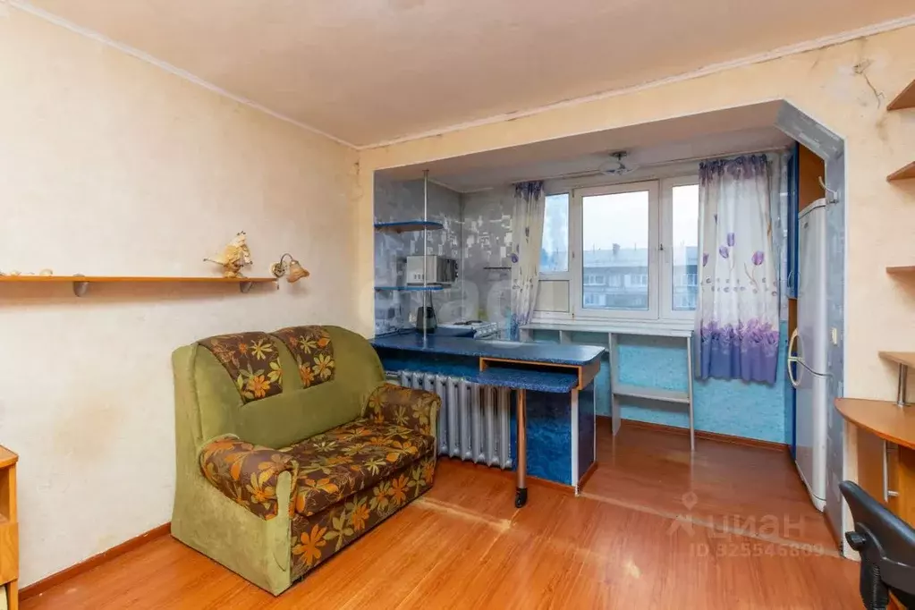 Студия Тюменская область, Тюмень ул. Судостроителей, 40 (20.7 м) - Фото 1