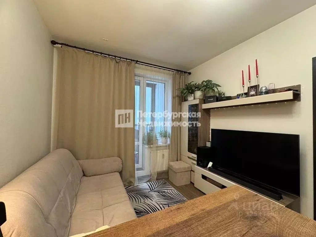 Квартира, 1 комната, 32.4 м - Фото 1