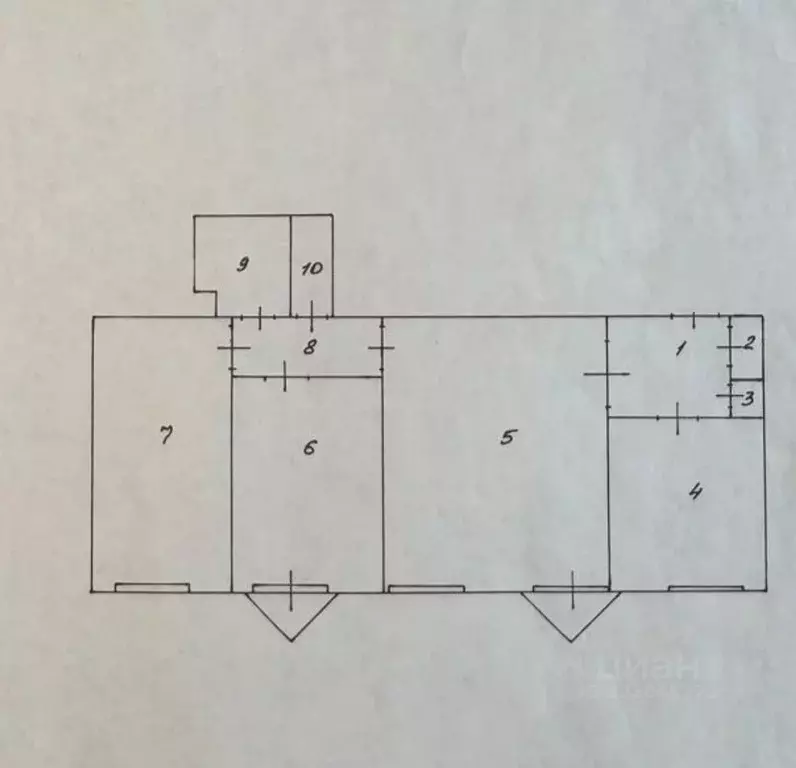 3-к кв. Архангельская область, Архангельск пл. Ленина, 2 (58.2 м) - Фото 2