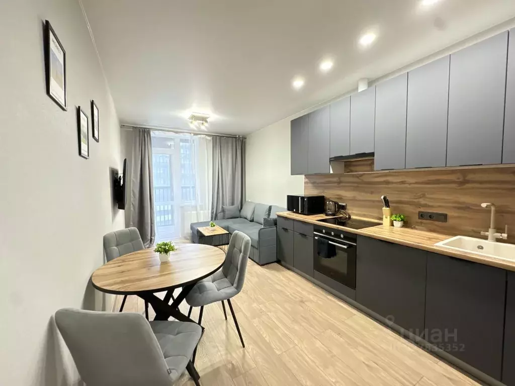 1-к кв. Ленинградская область, Мурино Всеволожский район, ул. ... - Фото 1