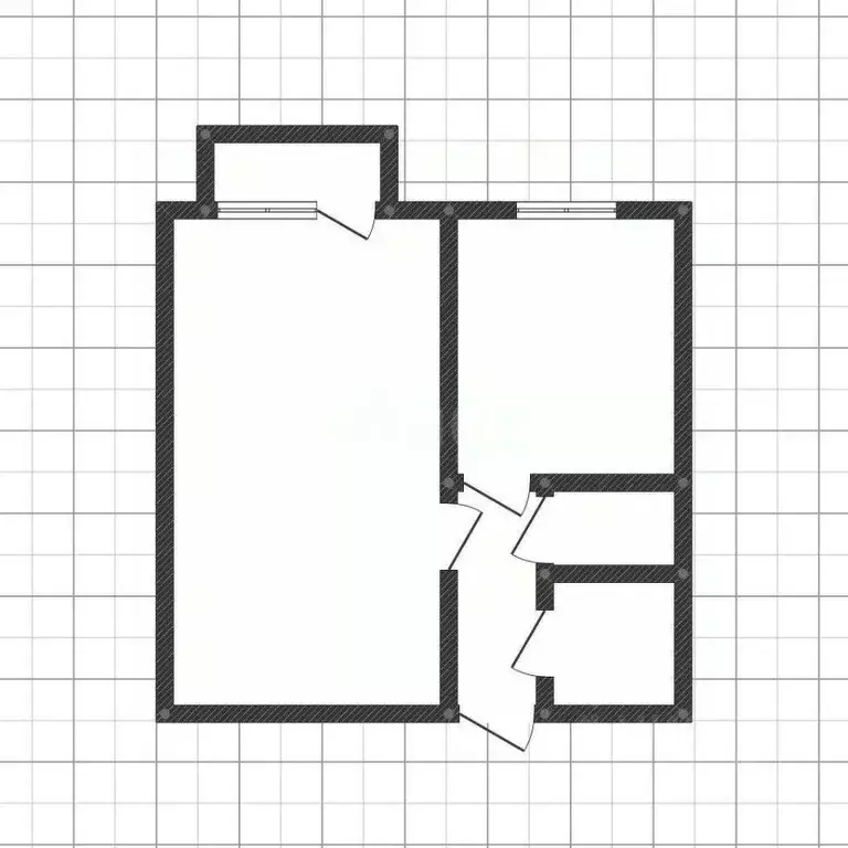 1-к кв. Иркутская область, Ангарск 19-й мкр, 9 (33.0 м) - Фото 2