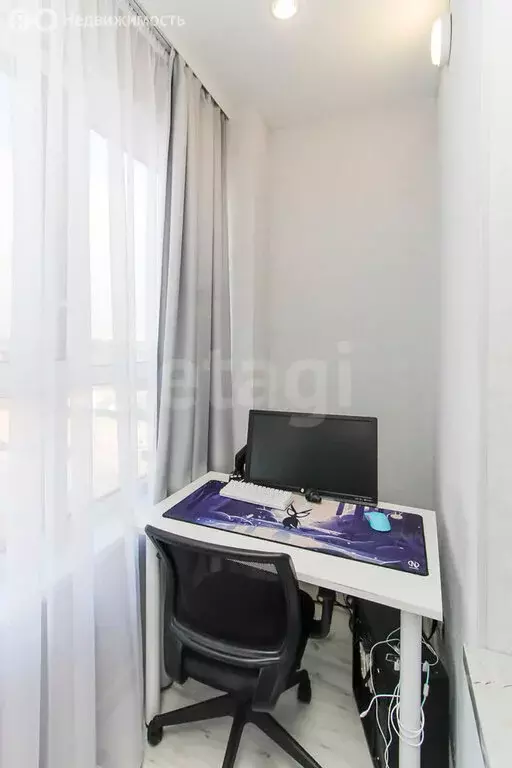 Квартира-студия: Тюмень, Краснооктябрьская улица, 14к2 (26.2 м) - Фото 1