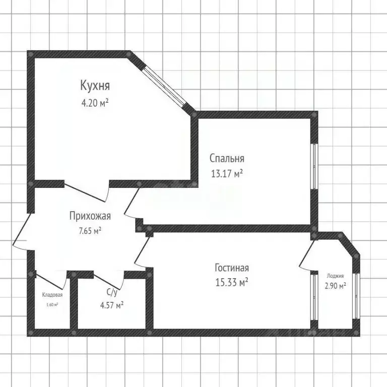 2-к кв. Адыгея, Майкоп ул. Свободы, 212 (67.7 м) - Фото 2