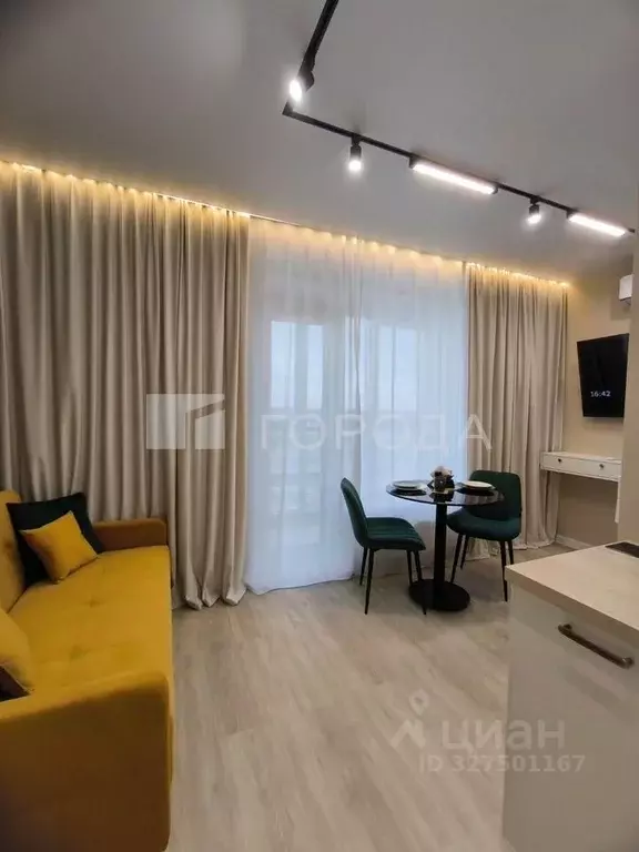 Студия Новосибирская область, Новосибирск ул. Коминтерна, 89 (26.0 м) - Фото 2