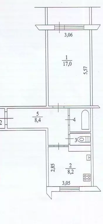 1-к кв. Ленинградская область, Гатчина ул. Изотова, 12к1 (37.5 м) - Фото 1