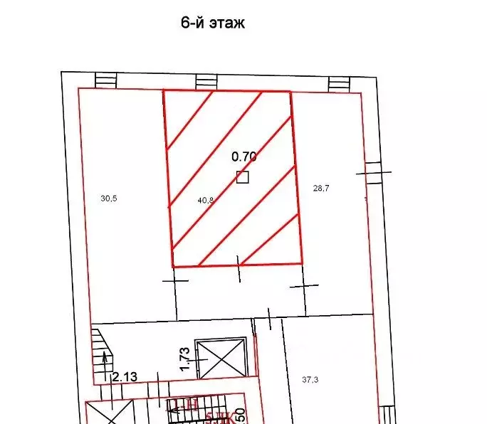 Офис в Санкт-Петербург 7-я Советская ул., 16 (41 м) - Фото 2