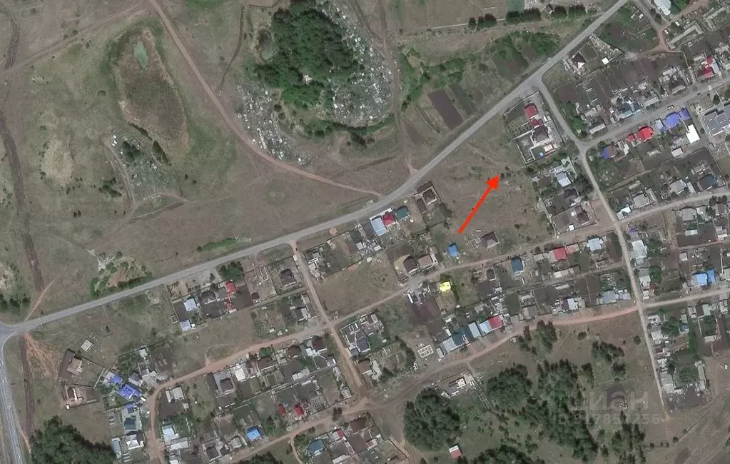 Участок в Челябинская область, Копейский городской округ, с. Калачево ... - Фото 1