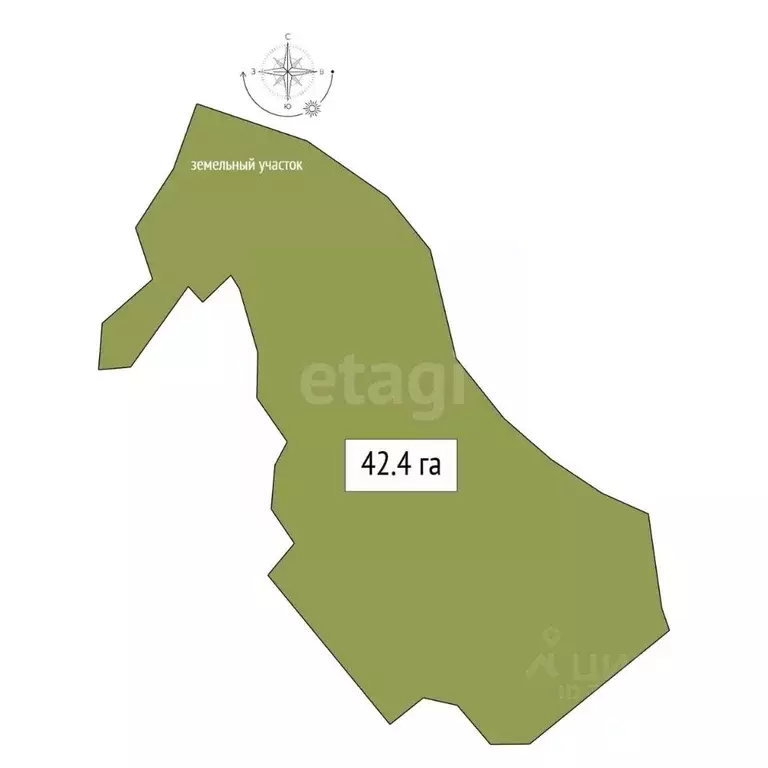 Участок в Алтай, Усть-Канский район, с. Усть-Кан Ленинская ул. (4240.0 ... - Фото 1