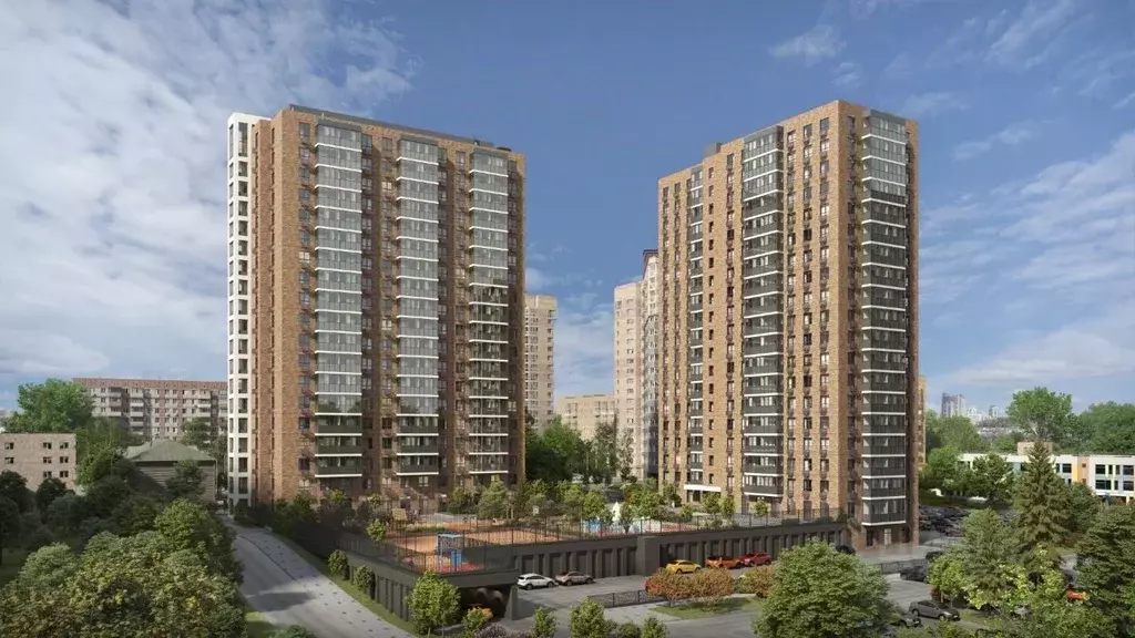 1-к кв. Нижегородская область, Нижний Новгород Ветеринарная ул. (70.37 ... - Фото 1