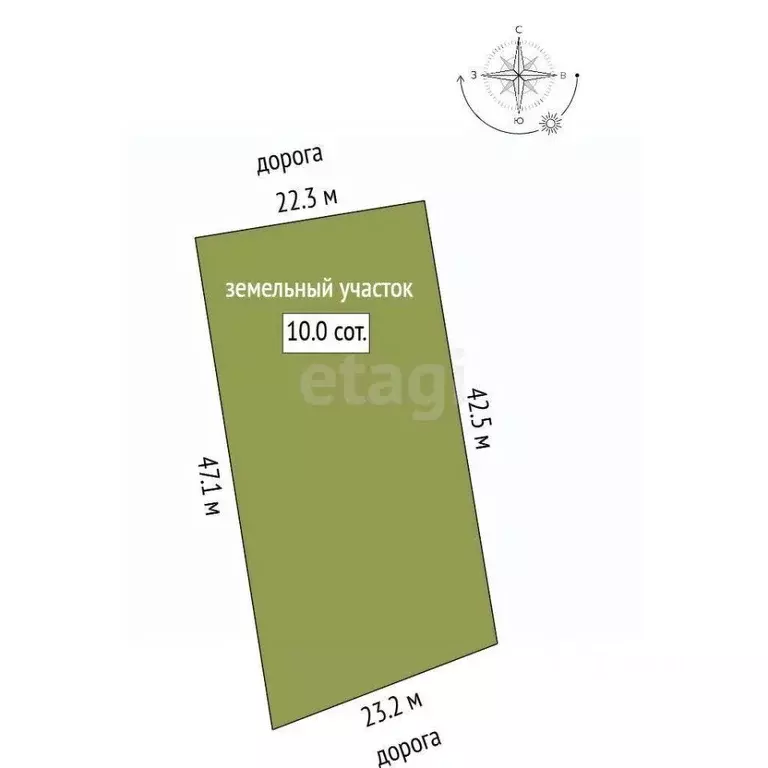 Участок в Ярославская область, Ярославский муниципальный округ, с. ... - Фото 1