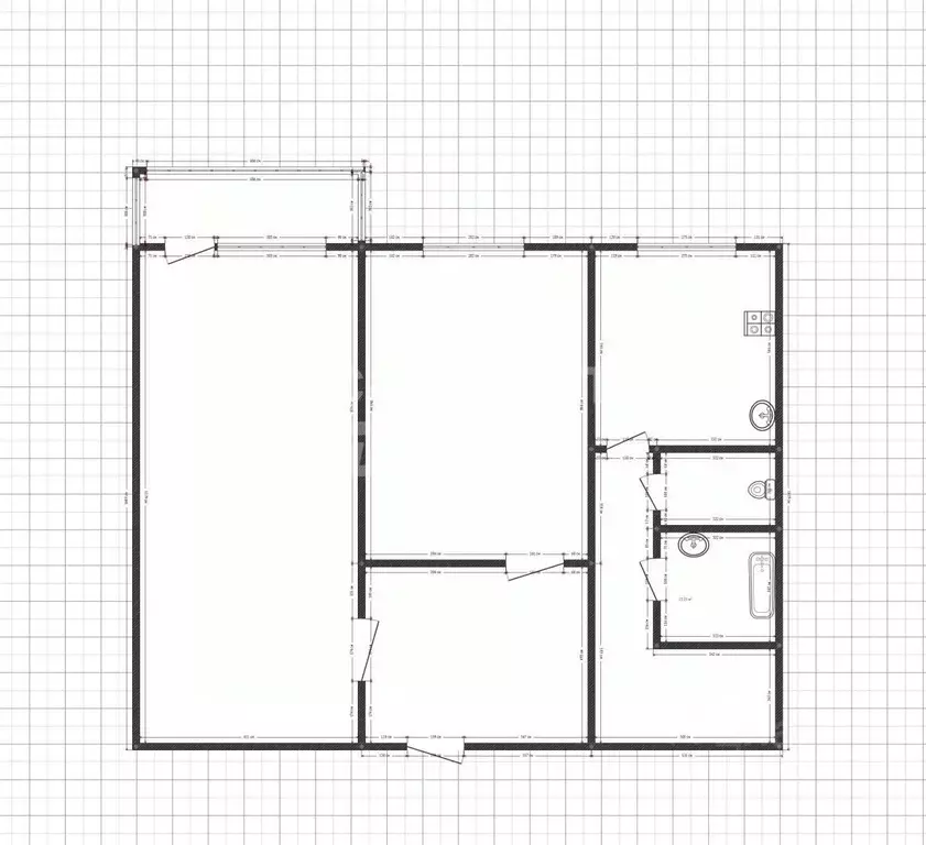 2-к кв. Липецкая область, Липецк Индустриальная ул., 19 (50.9 м) - Фото 2