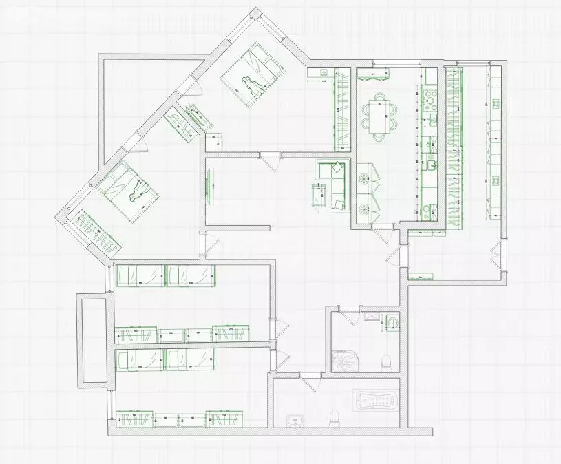 5-комнатная квартира: Омск, улица Масленникова, 80 (162 м) - Фото 2