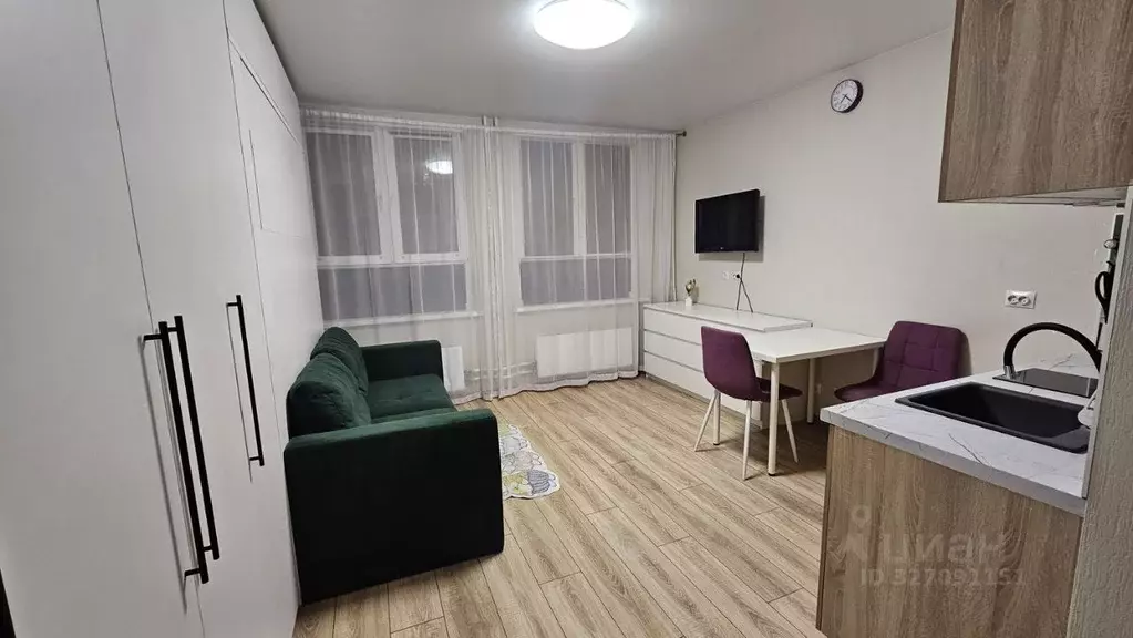 Студия Московская область, Балашиха ул. Яганова, 8 (23.0 м) - Фото 1