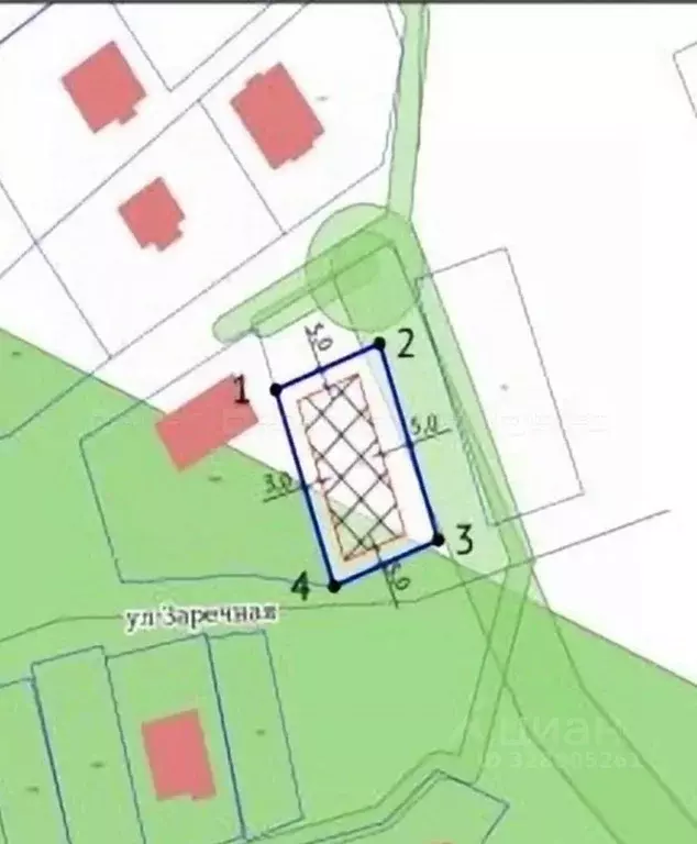 Участок в Татарстан, Пестречинский район, с. Кощаково Зеленая ул. (6.2 ... - Фото 1