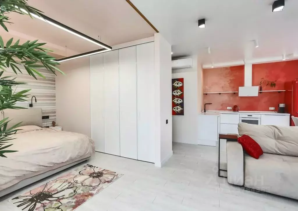 1-к кв. Приморский край, Владивосток ул. Толстого, 40А (50.0 м) - Фото 2