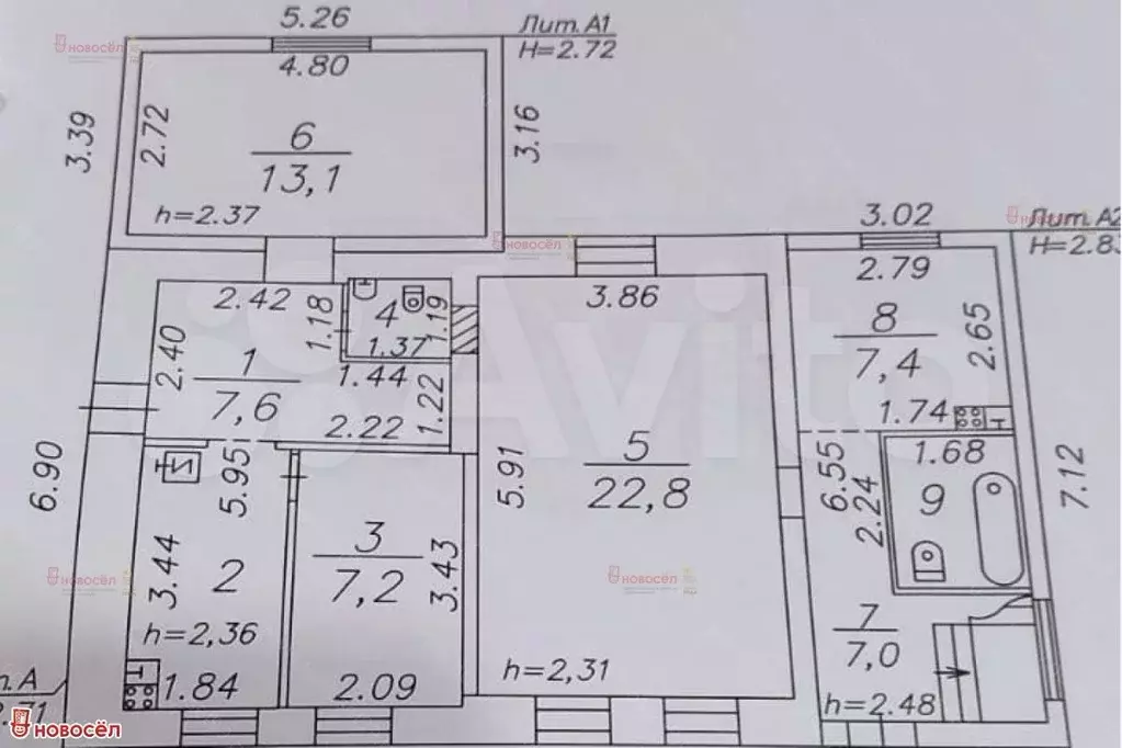 Дом 140 м на участке 5,7 сот. - Фото 0