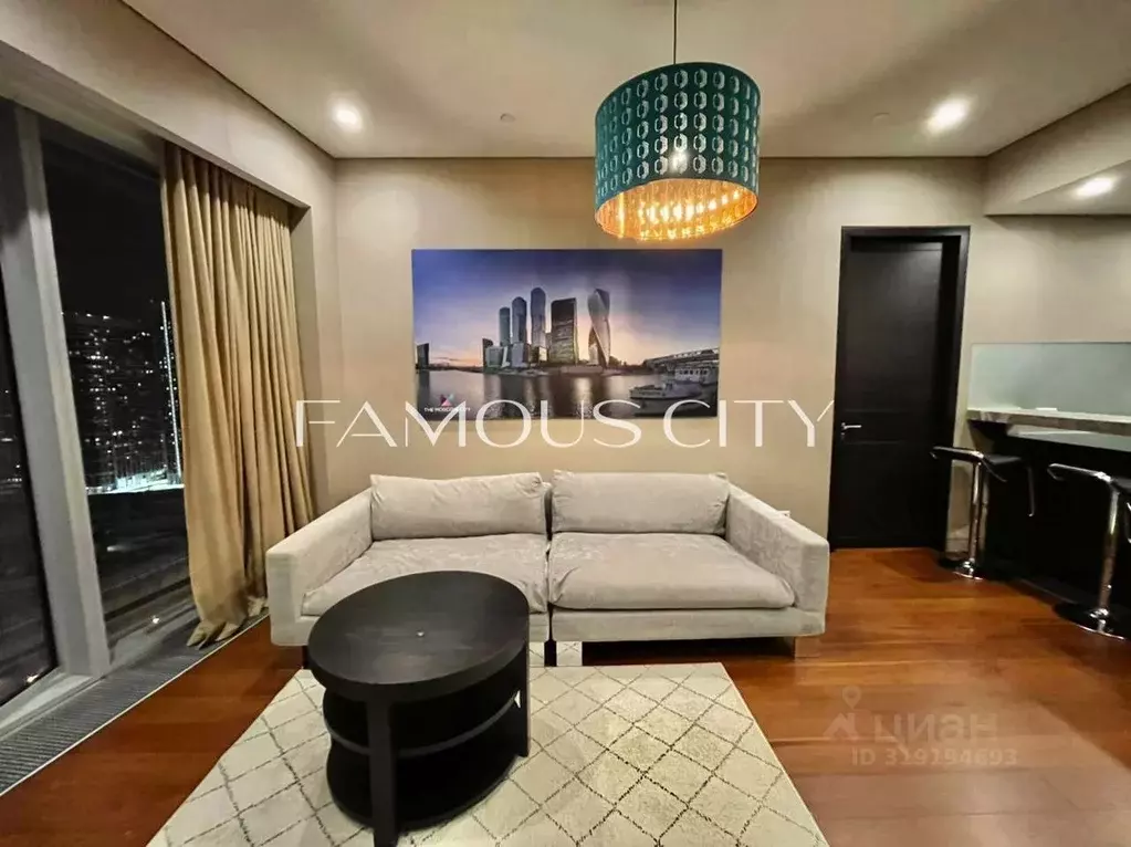 2-к кв. Москва 1-й Красногвардейский проезд, 21с1 (85.0 м) - Фото 1