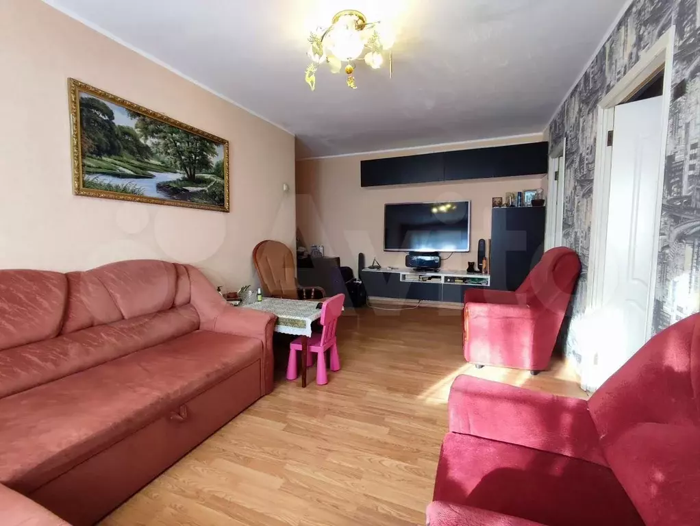 3-к. квартира, 59 м, 2/5 эт. - Фото 0