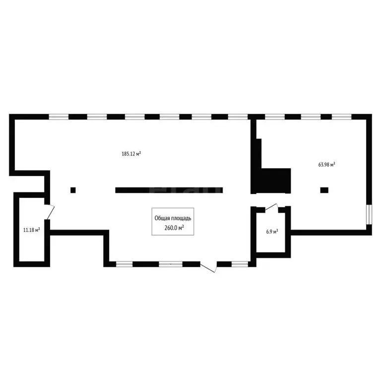 Торговая площадь (260 м) - Фото 1