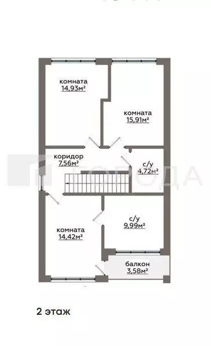 Дом в Октябрьский, Центральная улица, 15 (184 м) - Фото 2