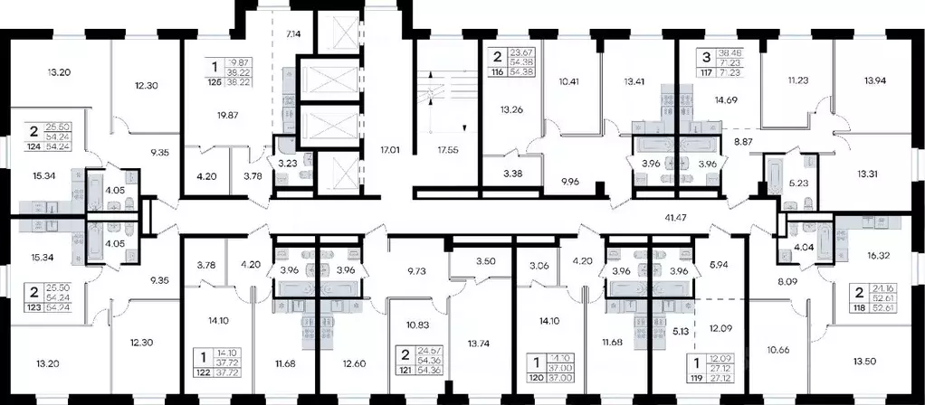 2-к кв. Приморский край, Владивосток ул. Тухачевского, 80 (54.36 м) - Фото 1