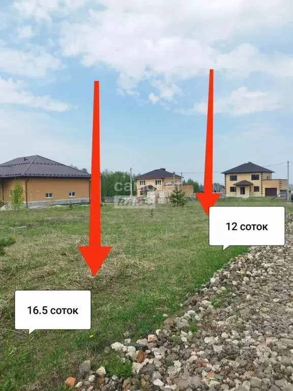 Участок в Брянская область, Брянский район, Отрадненское с/пос, с. ... - Фото 1