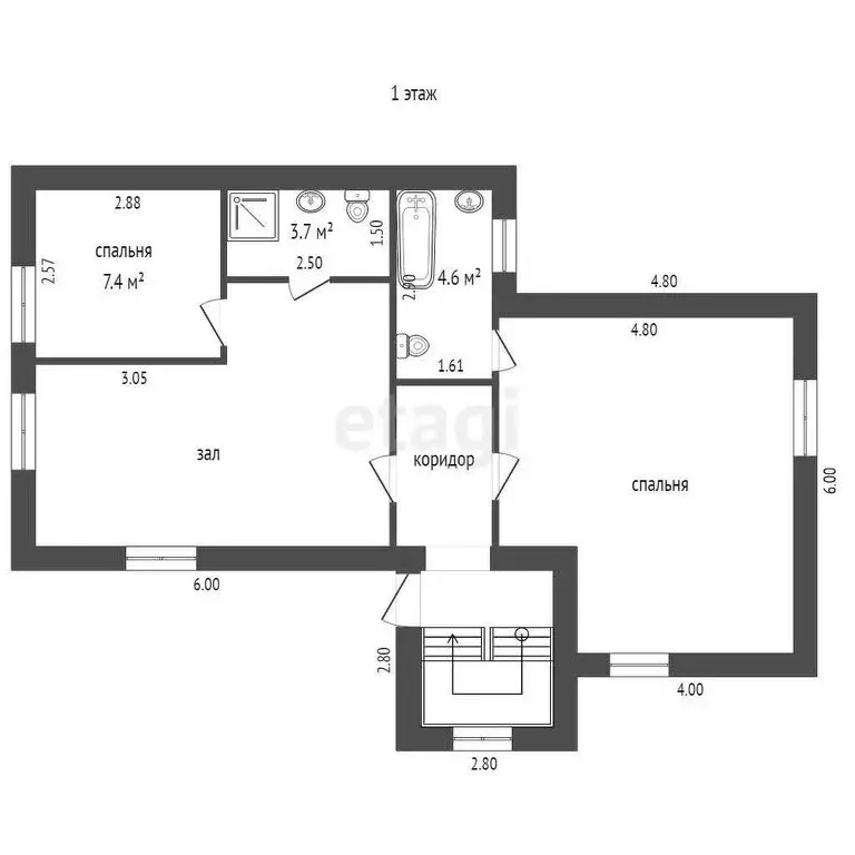 Дом в Республика Крым, муниципальный округ Судак, село Миндальное, ... - Фото 2