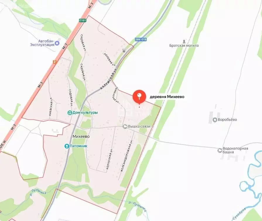 Участок в Калужская область, Малоярославецкий муниципальный округ, ... - Фото 2