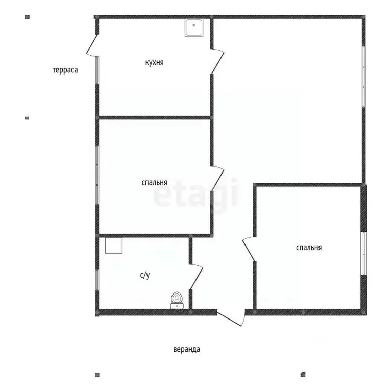 Дом в Башкортостан, Уфа № 27 ОСТ ОАО УМПО КС, 197 (107 м) - Фото 2