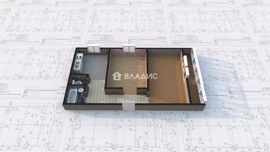 2-к кв. Иркутская область, Ангарск 9-й мкр, 84 (51.7 м) - Фото 1