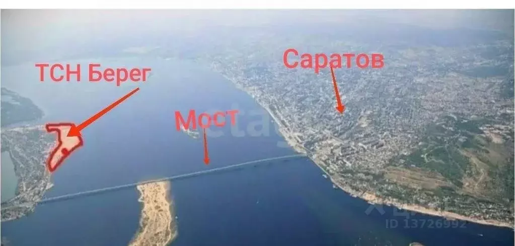 Дом в Саратовская область, Энгельс Берег кп, ул. 1-я Береговая, 99 ... - Фото 2