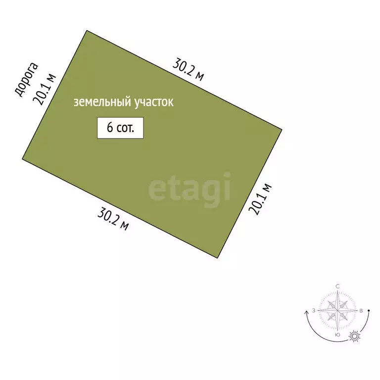 Участок в Альметьевск, улица Новосёлов (6 м) - Фото 1