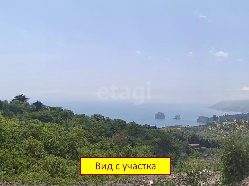 Участок в Крым, Ялта муниципальный округ, Гурзуф пгт ул. Дачная (7.5 ... - Фото 0