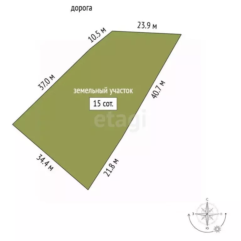 Участок в Ленинградская область, Гатчинский муниципальный округ, д. ... - Фото 2