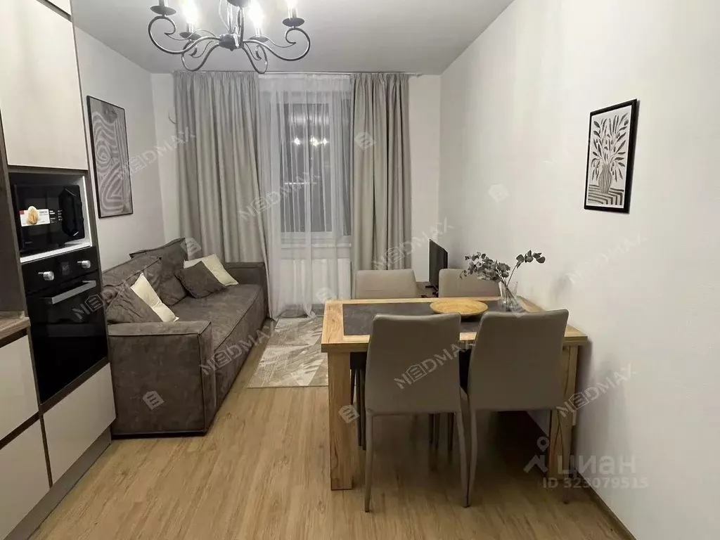 1-к кв. Санкт-Петербург наб. Черной речки, 3к2 (36.7 м) - Фото 2