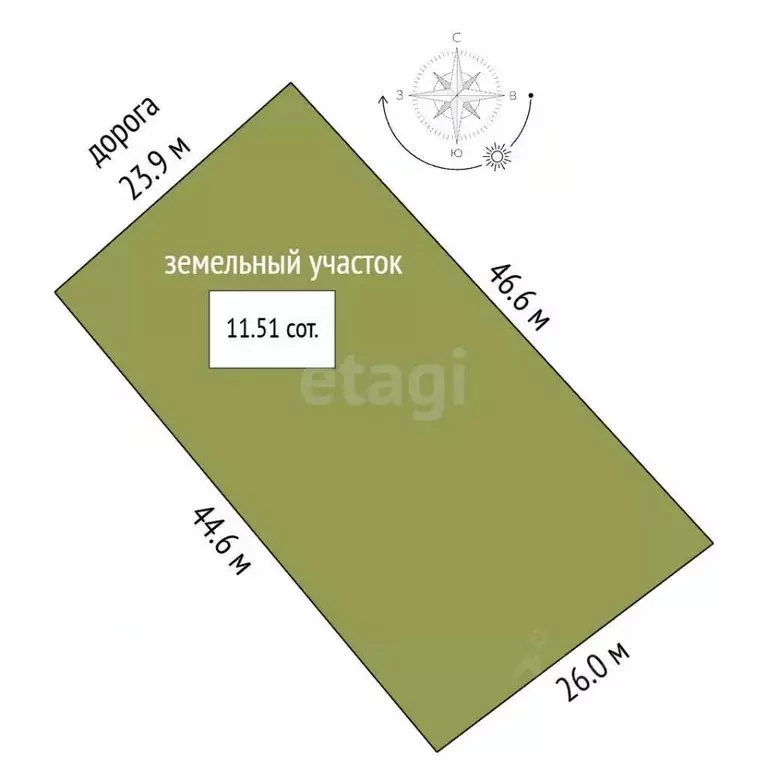 Участок в Пермский край, Краснокамский муниципальный округ, д. ... - Фото 2