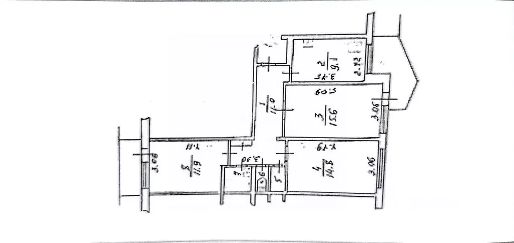 3-к кв. Крым, Керчь ш. Героев Сталинграда, 52/2 (70.1 м) - Фото 2
