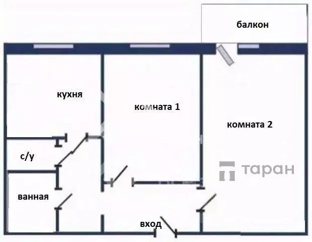 2-к кв. Челябинская область, Челябинск ул. Хохрякова, 10 (50.2 м) - Фото 0