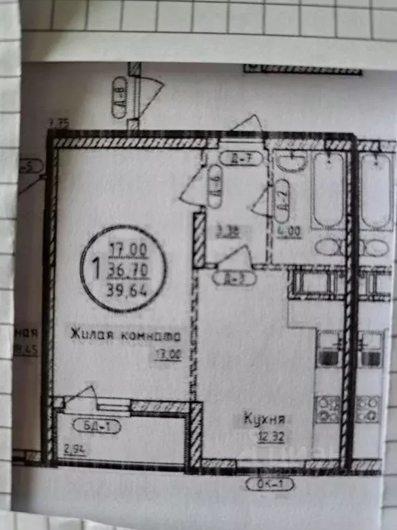 1-к кв. Саратовская область, Саратов просп. Героев Отечества, 6А ... - Фото 0
