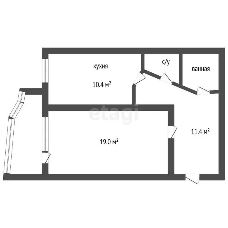 1-комнатная квартира: Воронеж, Московский проспект, 147А (49.1 м) - Фото 1