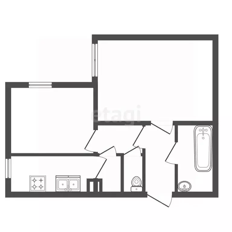 3-к кв. Санкт-Петербург Промышленная ул., 10 (56.0 м) - Фото 2