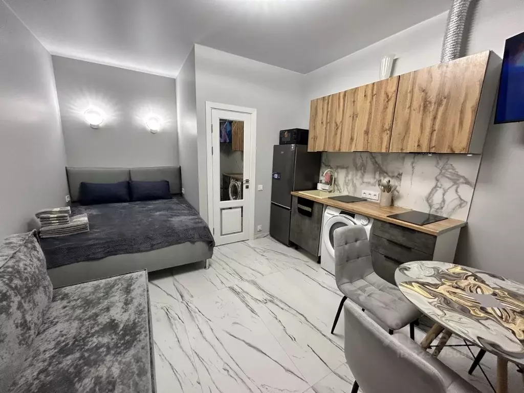 Студия Краснодарский край, Сочи Адлер жилрайон, ул. Панфилова, 2 (20.0 ... - Фото 1