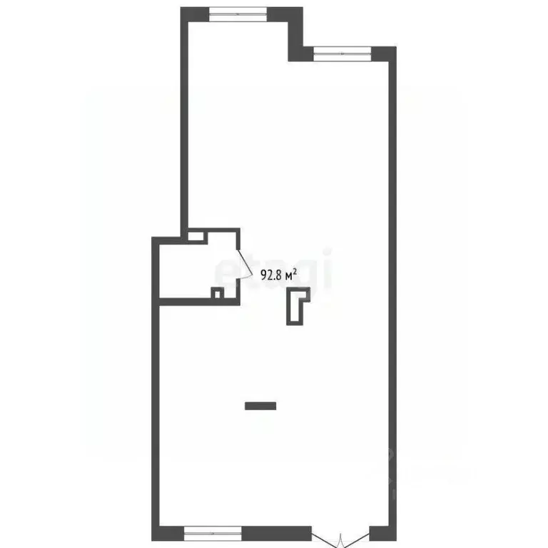 Торговая площадь в Ханты-Мансийский АО, Ханты-Мансийск Самаровская ... - Фото 2