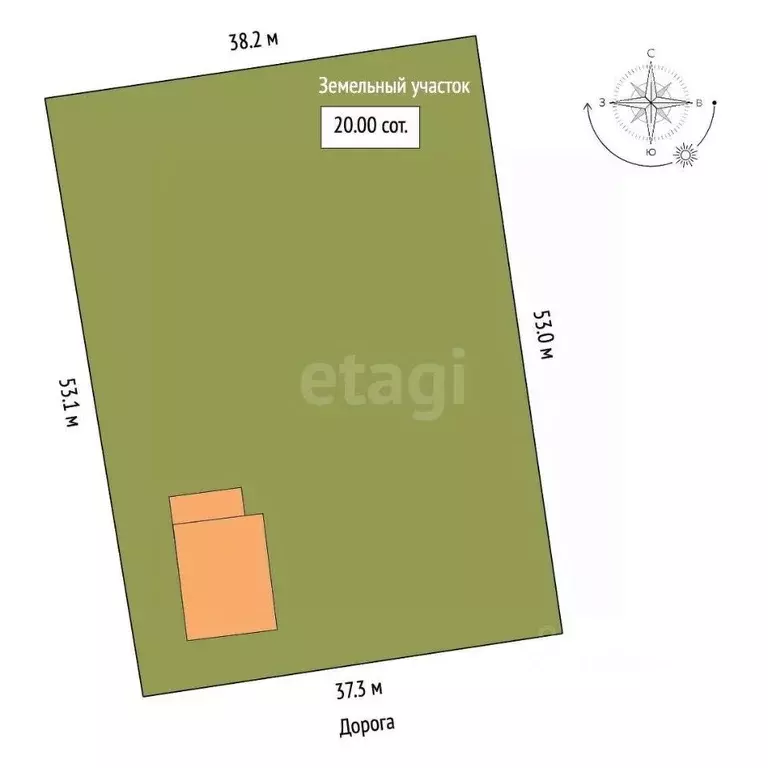 Дом в Челябинская область, Пласт ул. Чернышевского, 84 (76 м) - Фото 2