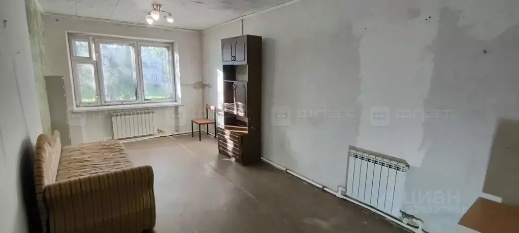 1-к кв. Татарстан, Лаишевский район, с. Габишево Ленинская ул., 8 ... - Фото 1