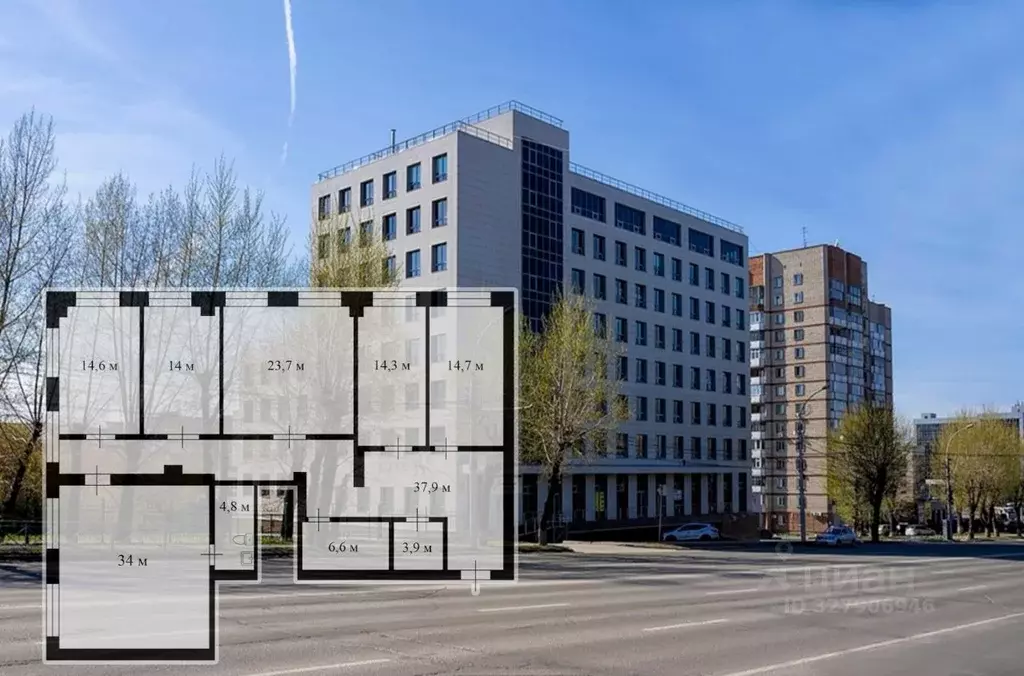 Офис в Новосибирская область, Новосибирск ул. Станиславского, 2/3 (169 ... - Фото 1