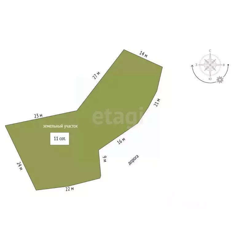 Участок в Крым, Ялта муниципальный округ, пос. Партизанское ул. ... - Фото 2