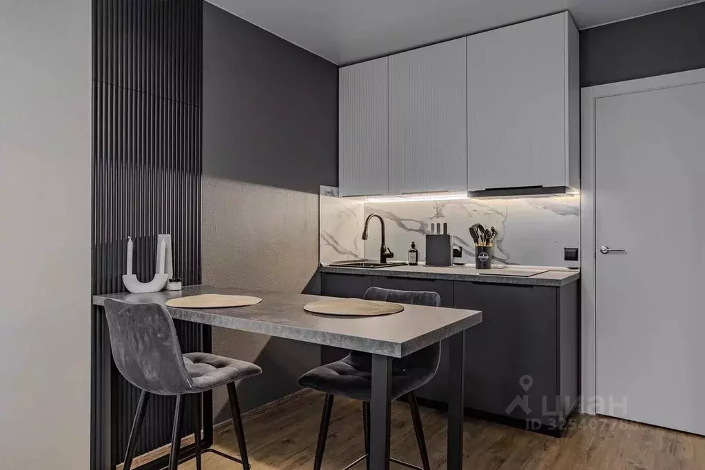 Студия Санкт-Петербург Варфоломеевская ул., 6 (26.1 м) - Фото 1